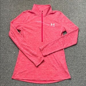 Under Armour Women's Pink Long Sleeve Top